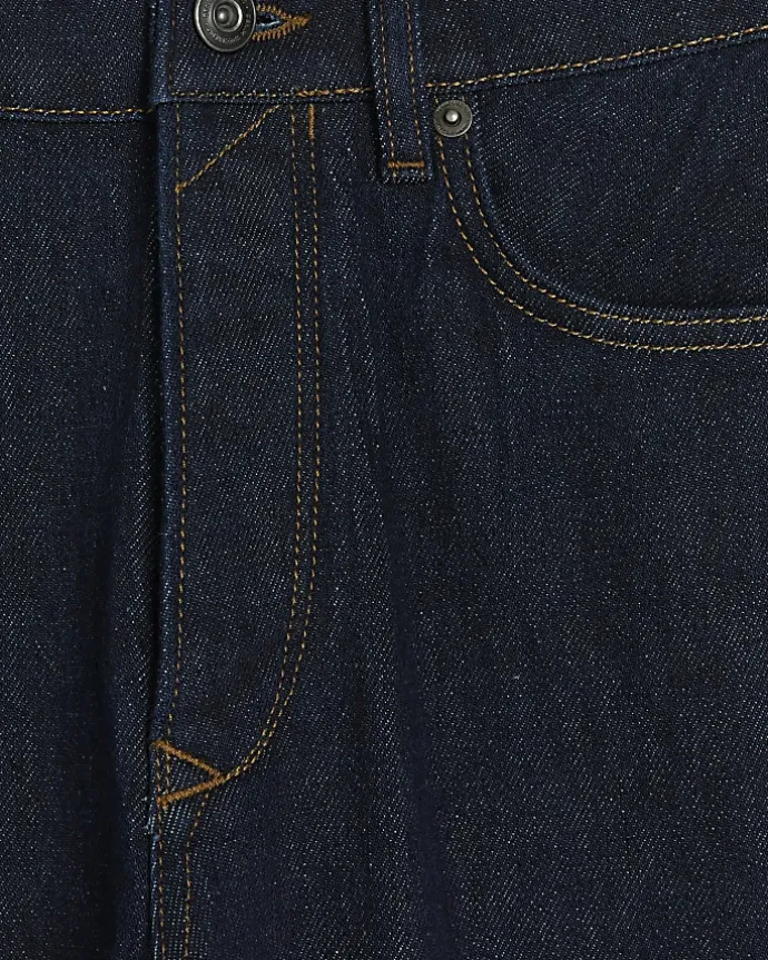 Dark blue slim fit jeans