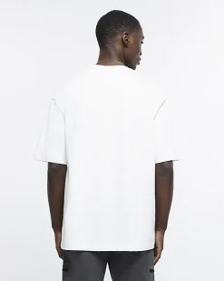 Ecru RI Studio oversized fit t-shirt