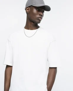 Ecru RI Studio oversized fit t-shirt