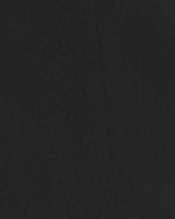 Girls Black Button waistcoat