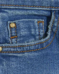 Girls blue flared jeans