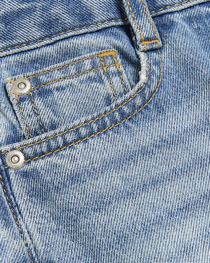 Girls blue mom jeans