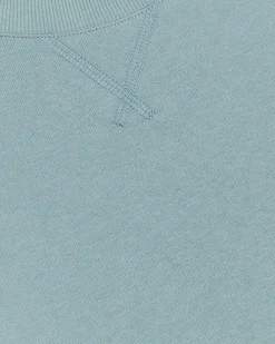 Girls blue plain sweatshirt