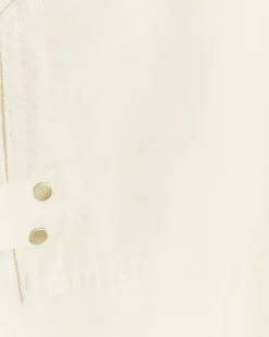 Girls cream pinafore dress