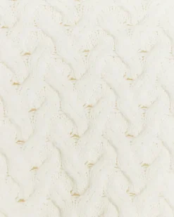 Girls cream textured jumper