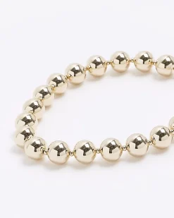 Gold Ball Necklace