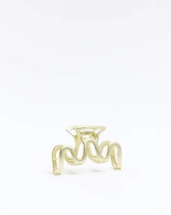 Gold Wiggle Hair Claw