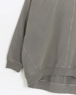 Grey oversized sweatshirt