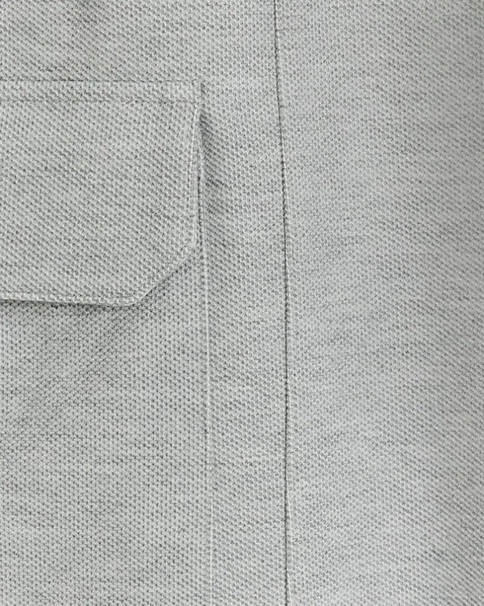 Grey slim fit smart cargo joggers