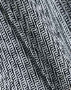 Grey slim fit smart herringbone joggers