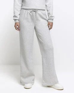 Grey wide leg joggers