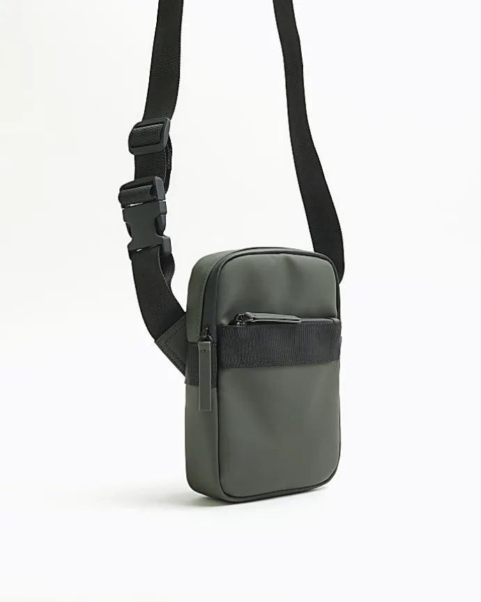 Khaki cross body bag