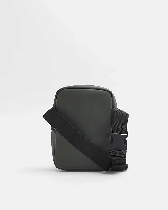 Khaki cross body bag