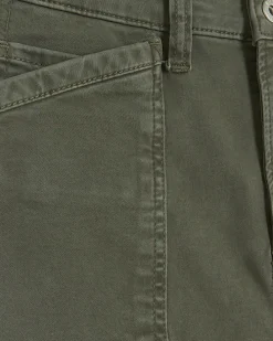 Khaki high waisted skinny cargo jeggings