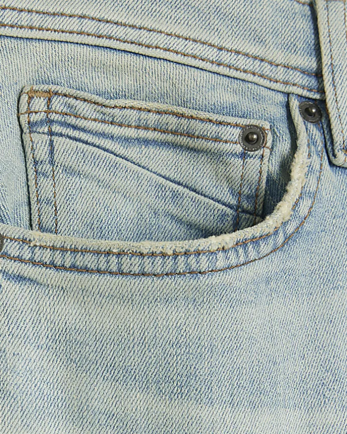 Light blue slim fit jeans