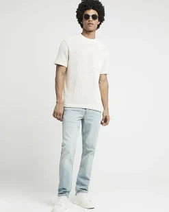 Light blue slim fit jeans