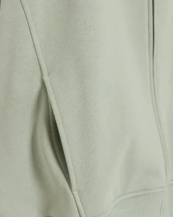 Light Green zip up bomber sweatshirt