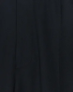 Navy slim fit cuffed smart joggers