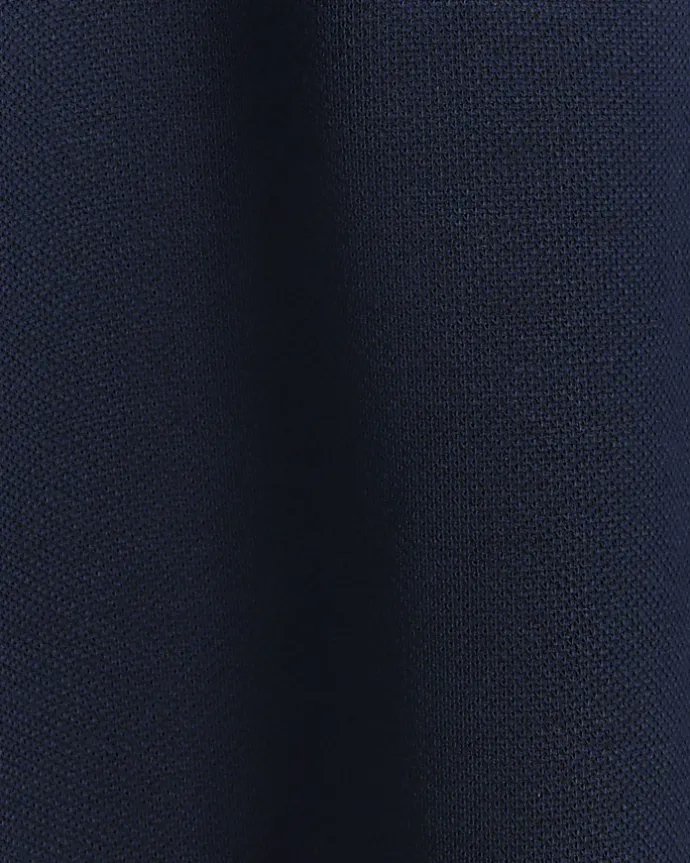 Navy slim fit textured funnel sweatshirt