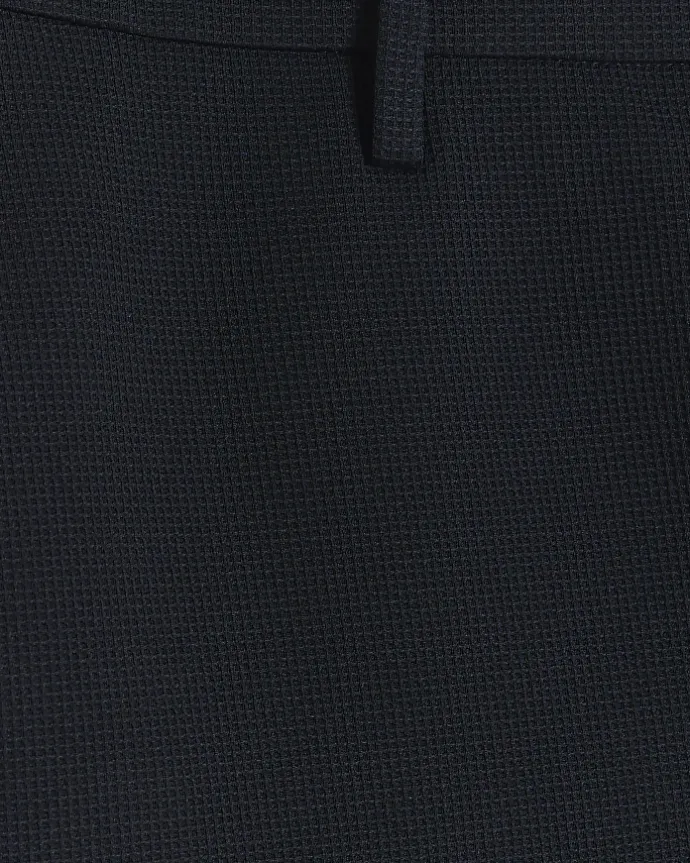 Navy Slim Fit Waffle Shorts