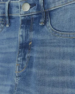 Petite blue skinny fit bum sculpt jeans