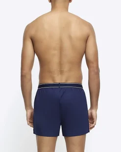 3PK blue boxer shorts