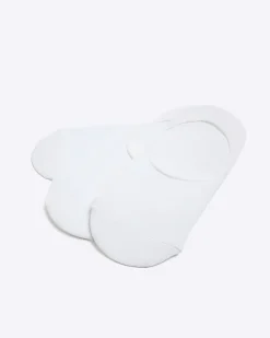 5PK White RI liner socks