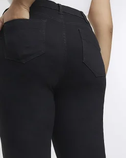 Plus black bum sculpt skinny jeans