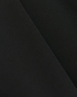 Plus black pleated wide leg trousers