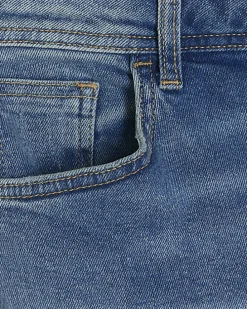 Plus blue high waisted bum sculpt mom jeans