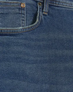 Plus blue high waisted mom jeans