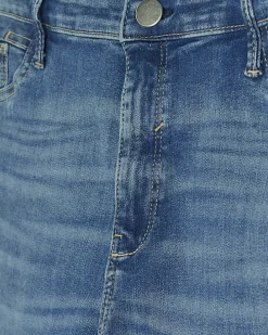Plus blue skinny fit bum sculpt jeans