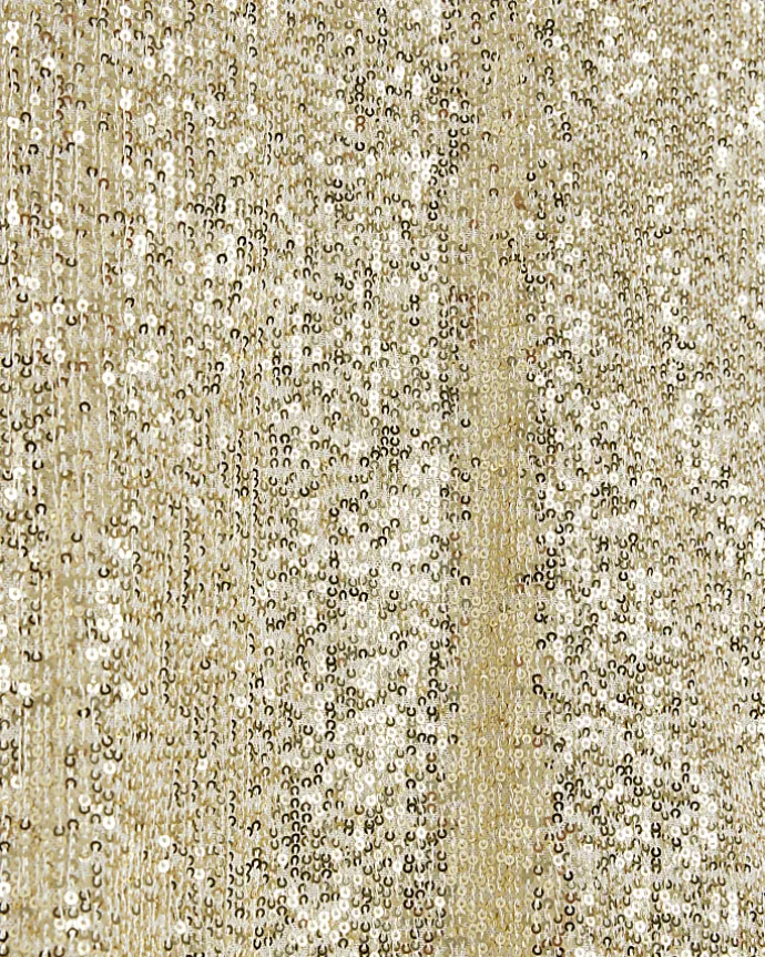Plus gold sequin tank top