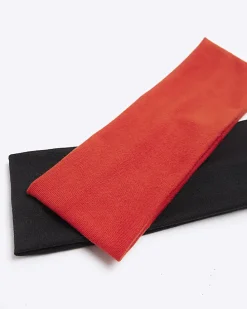 Red Hair Band Multipack