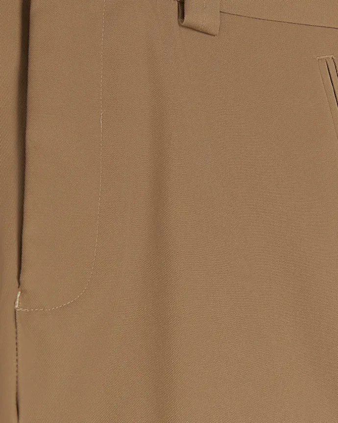 Rust tapered fit shorts