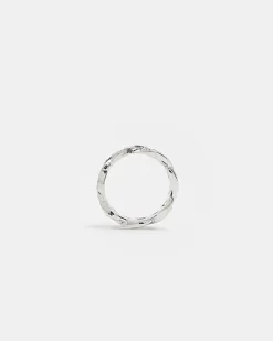 Silver colour Chain Link Ring