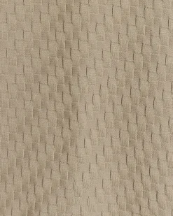 Stone muscle fit zig zag knit polo