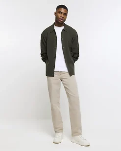 Stone straight fit jeans