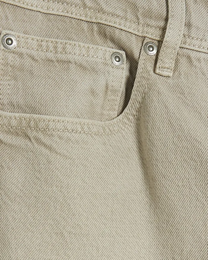 Stone straight fit jeans