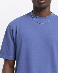 Washed blue RI studio regular fit t-shirt